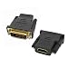 Produktbild Zactech DVI Male to HDMI Female 1.4 Adapter Converter For 1080p 2160p 3D TV HDTV LCD