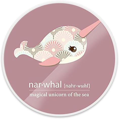 Unique Multi-Function Holder and Mounts,Expanding Stand Pop Grip Mount Socket for iPhone Cellphones Smartphones - Girl Narwhal Print File Unicorn of the Sea White