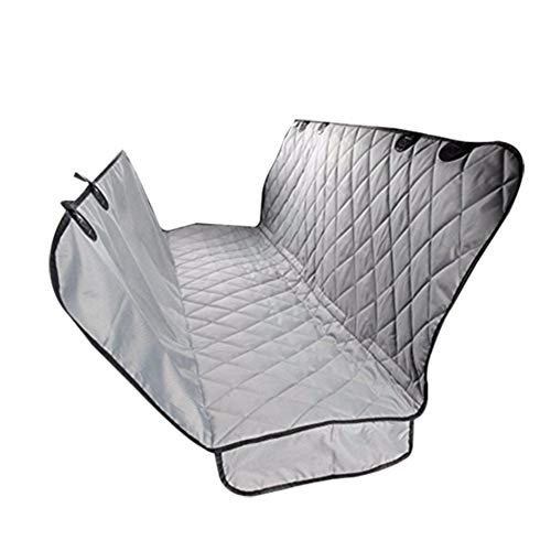 Preisvergleich Produktbild 1x Cxssxling Hundematte Auto Kofferraum Rückbank Hundedecke Wasserdicht haustiermatte Rutschfest Hundehütte Outdoor Hund Kofferraumdecke Mit Seitenschutz Auto 137 x 147 cm Grau