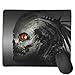Produktbild Mouse Pad Skull Robot Science Artwork Rectangle Rubber Mousepad 8.66 X 7.09 Inch Gaming Mouse Pad with Black Lock Edge