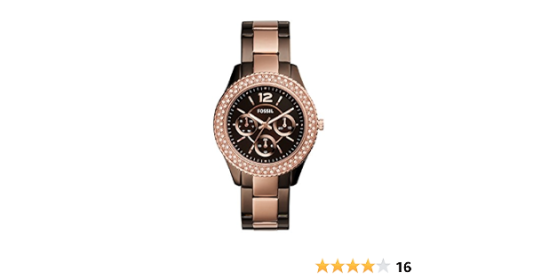 Buy Fossil Analog Brown Dial Women's 