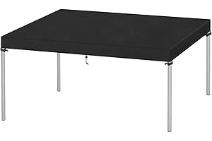 VANSHEIM Housse de Table de Jardin Bache Salon de Jardin Housse Protection Table de Jardin Exterieur Housse Salon de Jardin Exterieur Impermeable Anti-UV Tissu Oxford 180x90x15cm