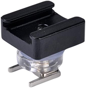 Micnova MQ-HC01 DV Mini Cold Shoe Mount Adapter for Canon 5D Mark II 7D 60D LCD Monitor Microphone LED Light