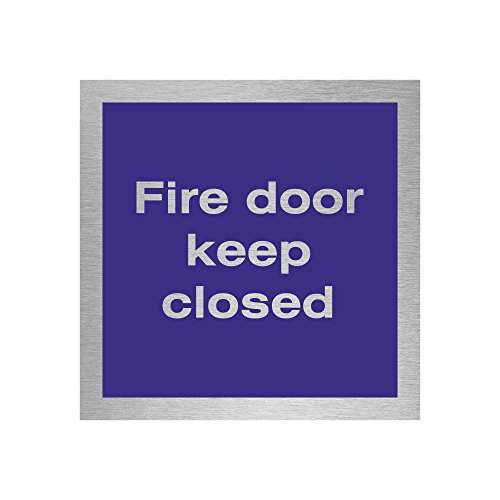 Sponsored Ad – Slimline Aluminium Fire Door Keep Closed Aluminium Sign