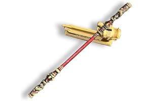 DOYOMTOY Nero Mito Wukong Gioco periferico Mano burattino Giocattolo Direttamente Il Destino della Banda d'oro Bastone 30CM Tutti Gli Ornamenti Artigianali in Metallo