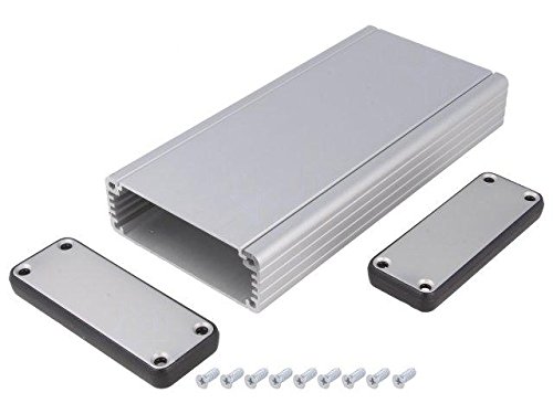 Preisvergleich Produktbild HM-1455J1601 Enclosure with panel 1455 X78mm Y27mm Z160mm aluminium 1455J1601