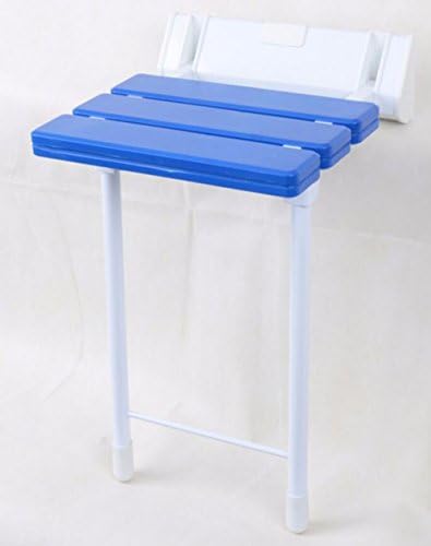 QPSSP Four Colour Leg Chair, Shower Stool, Wall Stool, Wall Chair, Folding Chair, Folding Stool, Bath Chair, Orange,D