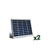 Produktbild Set 2 x 50W 12V Photovoltaik Solar Panel tot. 100W Wohnmobil Boot Hütte