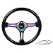Price comparison product image Homelix Drifting Deep Dish 350mm 6 Hole Sports Steering Wheel (black)