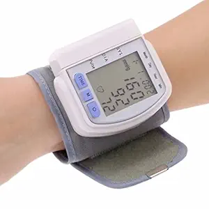 Technuv Ck-102S Digital Automatic Wrist Blood Pressure Pulse - White