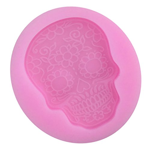 Gazechimp 2pcs Horror Muster Silikon Muffinform Muffin Form Muffinförmchen Kuchen Dessert Cup Cake Pudding Gelee Mini-Cupcake Formenset Kuchenformen Cupcake Form - 6