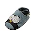 Sayoyo Baby Infant Toddler Boy Owl Soft Sole Leather Shoes 6-12months Light Blue