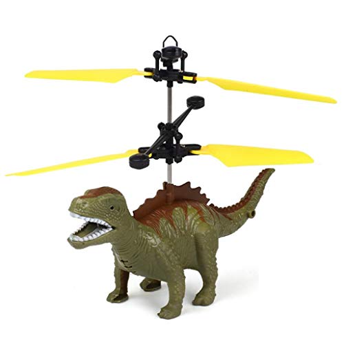 Preisvergleich Produktbild Kinder Spielzeug, Hand Fliegen Dinosaurier LED Mini Induktions-Suspendierung RC Flugzeug Spielzeug Drone, Sensor Hover Technologie, Mehrere Schutz, Geschenk für Kinder Baby Jungen Mädchen (A)