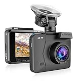 ▶【WiFi & GPS FUNKTION】Dash Cam hat eingebautes WiFi. Sie können zuerst APP 