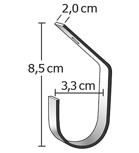 MacGreen® Gewächshaus-Alu-Stabhalter (6 Stück) - 3