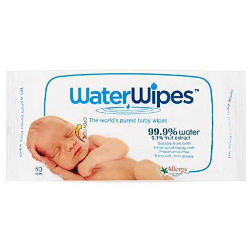 Preisvergleich Produktbild WaterWipes Lingettes bébé pures (60) - Paquet de 6