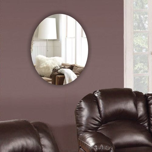 WANDSpiegel - OVALER OVAL 20cm Acryl Spiegel * NO drilling needed * Sommerschlussverkauf