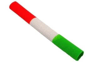 opttiuuq Jaduu JiggyJazz Jai Ho Bharat Cricket Bat Grip Rubber. Orange White Green. Pure Performance Products. India