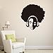 Produktbild Wandaufkleber Wandtattoo Wohnzimmer3D Wall Art Stickers Space Wall Stickers Wall Muralstrend, Hairstyle, Self-Adhesive Wall Sticker Decoration, Living Room Can Be Custo