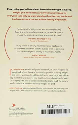 Livres Couvertures de The Obesity Code: Unlocking the Secrets of Weight Loss