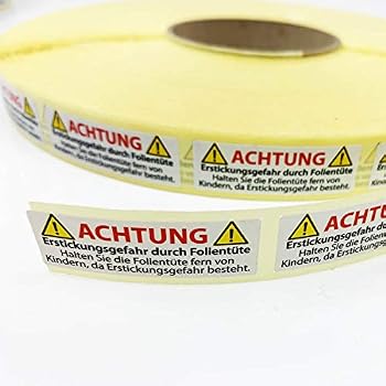Wasserdichte Warnhinweis-Aufkleber Für Macerator-Toiletten – 9x18 Cm, Deutsch, Spart Reparaturkosten