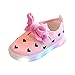 Produktbild VENMO Kleinkind LED Sandalen Kinder Bowknot Kinder Baby Herz Schuhe LED leuchten leuchtende Turnschuhe LED Schuhe Kids Light shoes Junge Girls blinken Sport Running Sneaker Baby shoes (Pink, 23)