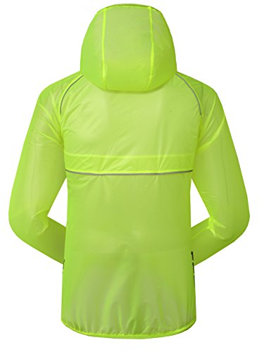 speedspo Herren Winddicht Wasserdicht Multifunktion Fahrradjacke - 5