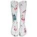 Produktbild cleaer Unisex Casual Crew Socks Rock On Bright Music Notes Fashion Novelty Socks 50cm(19.6 inch)
