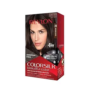 Revlon Colorsilk Hair Color, Brown Black 2N (40ml)