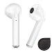Produktbild Bluetooth Kopfhörer Ohne Kabel Headset Ohrhörer In Ear Einseitig Drahtlose HD Sound Earbud Kabellos Earphone Wireless Headphone Sport Laufen Geräuschunterdrückung Mini Funkkopfhörer Mit Mikrofon Für Apple iPhone 7 6s plus weiß