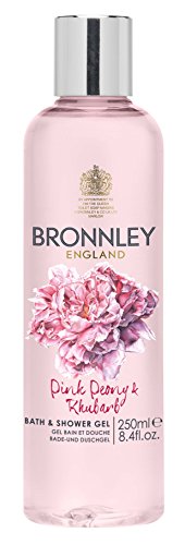 Bronnley gel doccia 250 ml, Peonia Rosa e rabarbaro