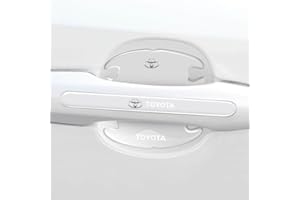 CompraFun Pellicola Protettiva per Maniglia Portiera Auto, 8pcs Protezione Antigraffio Adesivo per Maniglia Auto, per Maniglie di Auto Incassate - Universale Trasparente Pellicola Adesivi Auto Esterni