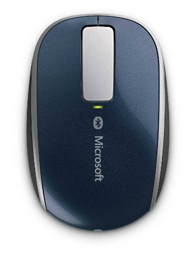 Microsoft Sculpt Touch Mouse - Ratón (BlueTrack, Bluetooth, 1000 dpi, Negro, Azul)
