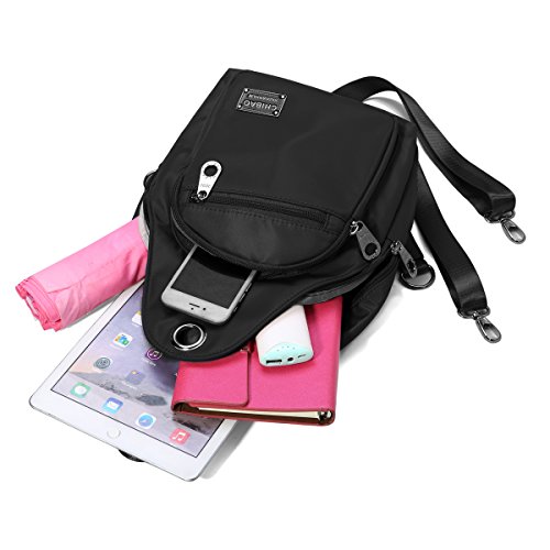 Waterproof Outdoor Backpack,Tezoo Shoulder Bag Made of Oxford Ultralight Different Carrying Types Traveling Sport Women's Bags Small Backpack for Girls/Women Black reviews Waterproof Outdoor Backpack,Tezoo Shoulder Bag Made of Oxford Ultralight Different Carrying Types Traveling Sport Women's Bags Small Backpack for Girls/Women Black