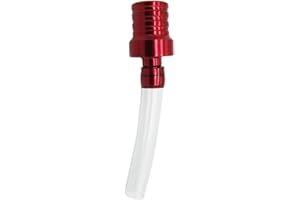 DEMIAWAKING IT Tubo di Sfiato Serbatoio Carburante Moto Universale Tubo Sfiato per ATV PIT Dirt Bike (Rosso)