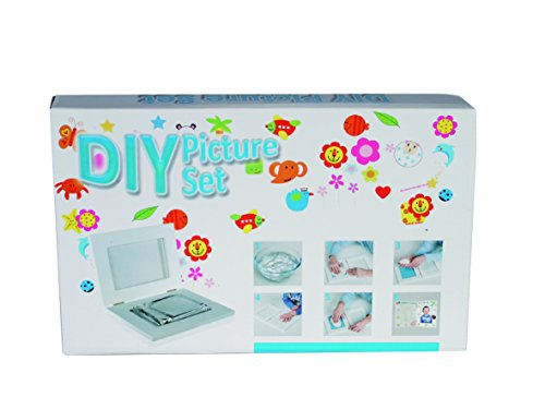 Doppelseitiges Bilderrahmen-Bastelset mit 250 g Modelliermasse und Stickern, 17,5 x 12 cm 94/2256 - 2