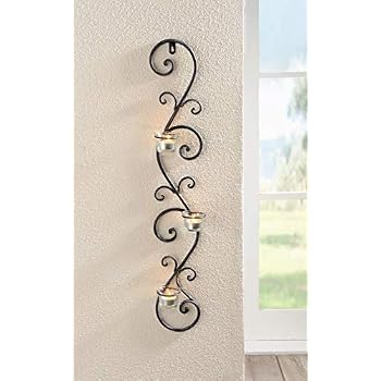 DanDiBo Support Bougie Chauffe-Plat ural Carré 3-TLG. Chandelier ural