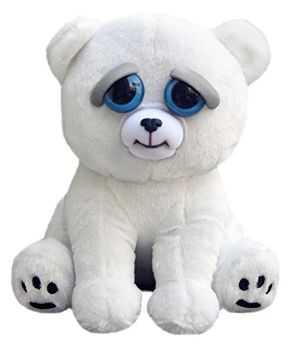 Feisty Pets FP-PBEAR Karl The Snarl Polar Bear Plush