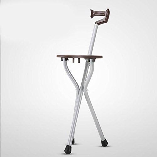 JIN Crutch Chair Magnesium Alloy Stool Walker Non-Slip Safe And Reliable The Elderly Crutches With Crutches , Ordinary