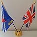 Produktbild Oxfordshire County (Union Jack Flagge 2 Freundschaft Tisch mit Gold Boden