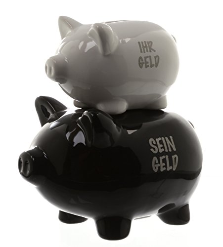 Preisvergleich Produktbild Sparschwein,Sparbüchse,Spardose,Dopp... für Paare