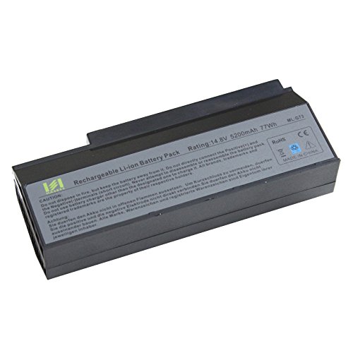 HASESS Asus Laptop Ersatzbatterie Notebook akkus für Asus G73G, G73, G53, G53JH ersetzt A42-G73, A42-G53, A42-G53 G73-52,14.8V 8 Zellen 5200mAh – 12 Monate Garantie - 3