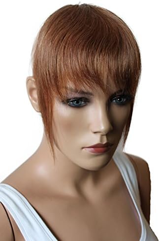 Prettyshop 100% Human Hair Fringe 100% Real Human Hair Hairpiece Hair Extension