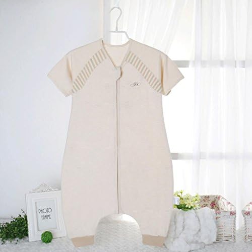 hyl Short-sleeved Baby Sleeping Bag Summer Thin Section Cotton Spring And Autumn Winter Newborn Air-conditioned Room Color Cotton Legs Children Baby Sleeping Bags Summer ( Color : Light , Size : L )