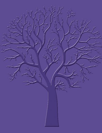 Preisvergleich Produktbild Craft Concepts Prägeschablone Baum - Scrapbooking