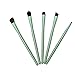 A&G®5pcs Professional 5pcs Makeup Make Up For You Cosmetic Brushes Set Eyeshadow Eyebrow Kits(Green)