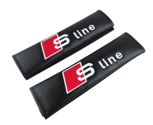 2 fundas para cinturón de seguridad bordadas