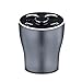 Produktbild KISSION Car Charger Cup Halter mit Bluetooth-Kopfhörer 12V/24V Multi Function Car Power Adapter mit 2 Anschlüssen für iPhone iPad, Samsung, GPS (grau)