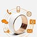 Produktbild Yuikled Wasserdichter Digitaler Intelligenter Ring, Intelligenter Ring-Universalabnutzungs-Finger-Digital-Ring für NFC-Handy
