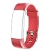 Produktbild Willful Ersatz Armband Fitness Armband Wasserdicht IP67 (Rot)